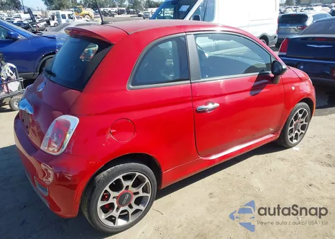 2012 Fiat 500 Sport из США, поврежденный, VIN 3C3CFFBR4CT131468